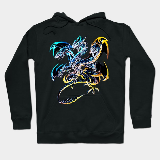 Blue Eyes alternative ultimate dragon Hoodie by Sandee15